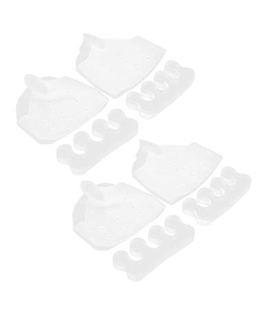 Wallfire Transparent Thumb Valgus Orthosis Set - Orthopedic Toe Straightener & Corrector for Pain Relief - Buy Online on GoSupps.com