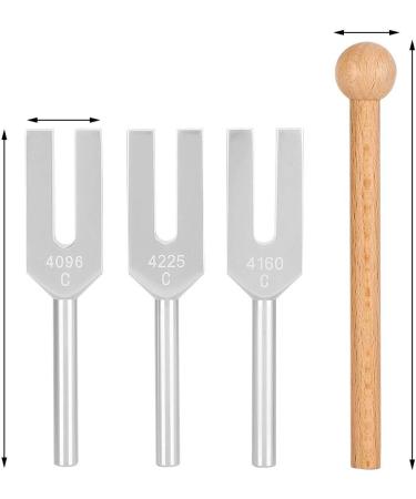 Tuning Fork 440Hz Tuning Fork Non-Deformation Music Tuning Accessories 3Pcs with 2Pcs Storage Bag for Teaching for Physics Experiments - Buy Online on GoSupps.com