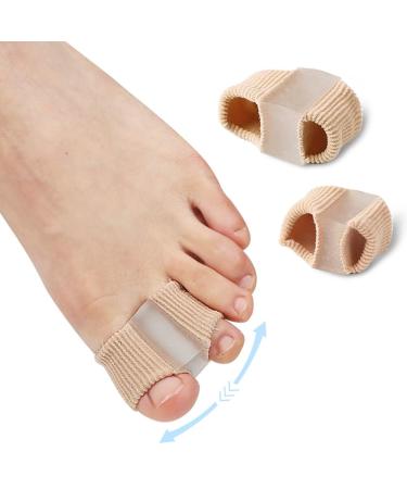 JS Shield Ball Toe Correction & Hammer Toe Gel Spreader - 2 Pairs for Effective Relief & Comfort - Buy Online on GoSupps.com