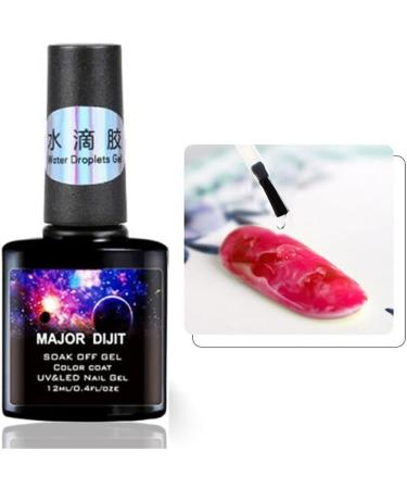 12ml Water Droplets Gel Soak Off UV Gel Pure Nail Polish Creativity Varnish Lacquer Manicur - (Color: Transparent) - Buy Online on GoSupps.com