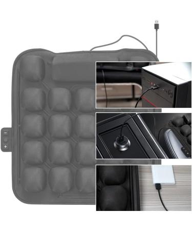 YUNYEUNG Electric Massage Wheelchair Cushions for Pressure Relief and Ulcer Prevention - Pain Relief Air Seat Cushion for Extended Sitting - Buy Online on GoSupps.com
