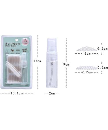  Bagima 120 Pcs Invisible Double Eyelid Stickers Self-Adhesive Eyelid Stickers Eye Lift Strips Eye Lift Tape for Droopy Lids Hooded Eyes (Larger L) - Buy Online on GoSupps.com