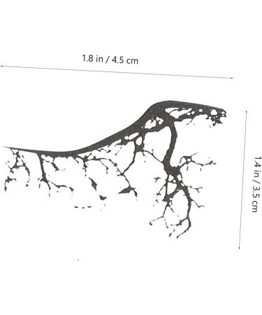 Beavorty 8 Pairs Halloween Eyeliner Stickers Red Eyeliner Pencil Winged Eyeliner Eye Makeup Tools Cosmetics 1 count (Pack of 1) Blackx2pcs - Buy Online on GoSupps.com