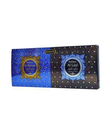 Hemani Bakhoor Al Nahaar/Al Layl (Fragrance Day and Night) 40g