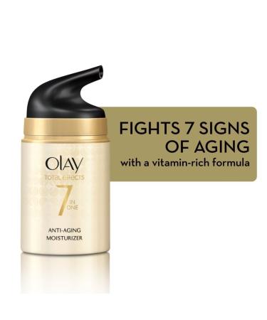 OLAY Total Effects 7-In-1 Anti-Aging Daily Moisturizer 1.70 oz (Pack of 8)
