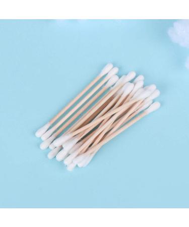 Cotton Swabs with Wooden Handles - 1000pcs Cotton Buds for Makeup Cleaning Arts & Crafts - Eco-Friendly Daily Home Use - Buy Online on GoSupps.com
