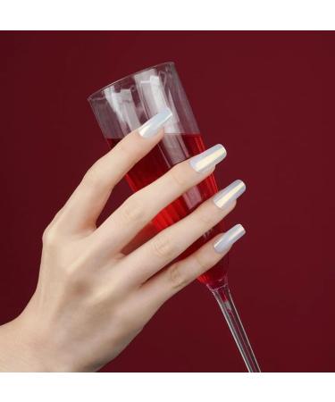 Zaubern gel4Home - Aurora Light Blue UV Gel Nail Wraps | Semi-Cured UV Nail Foils for Flawless Manicures - Buy Online on GoSupps.com