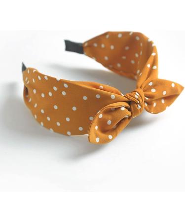 Wavelet Point Non Slip Fashion Wide Headbands Lady Hairband Elastic Fabric Hair Hoop Hair Accessories For Girls. 3dropbow - Buy Online on GoSupps.com