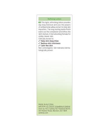 Weleda Clarifying Lotion 1 fl oz | Natural Skin Care for Clear Complexion - Buy Online on GoSupps.com