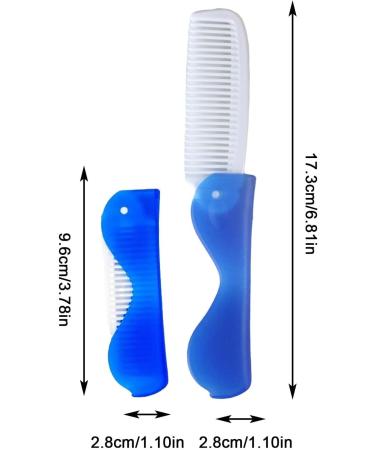 Travel Toothbrush & Comb Set - Durable Foldable Space-Saving | Soft Bristles for Camping & Outdoor Adventures - Pocket-Friendly 1 Piece - Buy Online on GoSupps.com
