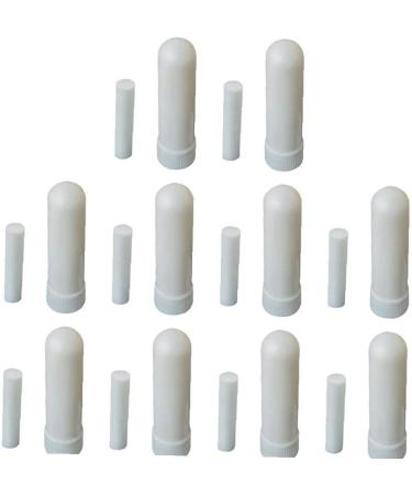 Buy Lipfer 10pcs Essential Oil Aromatherapy Empty Nasal Inhaler Tubes - Ideal for Essential Oils | International Shipping - Buy Online on GoSupps.com