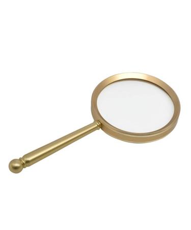 Magnifying Glass High Magnification Handheld Magnifier 20x HD Suitable for Viewing Books Newspapers maps Electronics Miniature Models. (Color : Small) Made in China