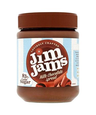 JimJams 83% Less Sugar Milk Chocolate Spread 350g