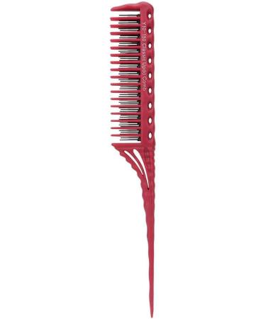 Teasing Comb 3 Rows of Teeth Tail Comb for Volume and Styling Precision(Red) - Buy Online on GoSupps.com