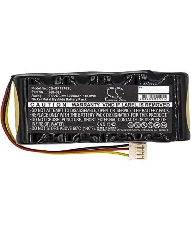 Replacement Battery for Panametrics PT878 Flowmeter & Magna-Mike 8500 | 3000mAh 6.0V KR1800SCE - International Shipping Available - Buy Online on GoSupps.com
