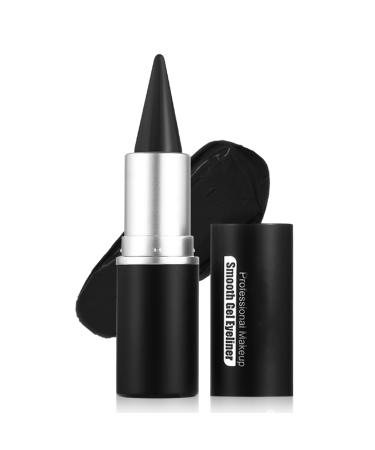 Thalixiry Waterproof Eyeliner - Matte Black Kohl Pencil - Quick-drying and smudge-proof - For a perfect line - Long-lasting pigmented everyday eye makeup