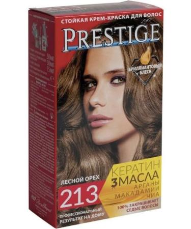  Vip's Prestige 213 Hazelnut Resistant Hair Cream "Vip's Prestige" with argan macadamia and chia oil / - (2 ) - Buy Online on GoSupps.com