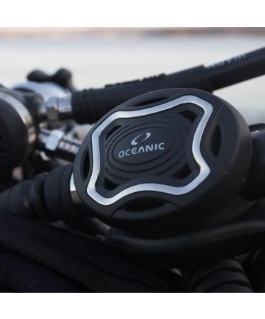Oceanic ZEO FDXi Yoke Regulator - Black | High Performance Dive Gear - Buy Online on GoSupps.com