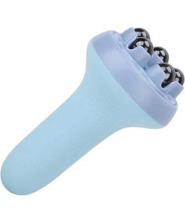 Verdant Touch Roller Ball Body Massager - Portable Magnetic Pearl Massager Tool for Neck & Shoulder - Body Shaping Device in Blue - Ideal for Indoor Use - Buy Online on GoSupps.com
