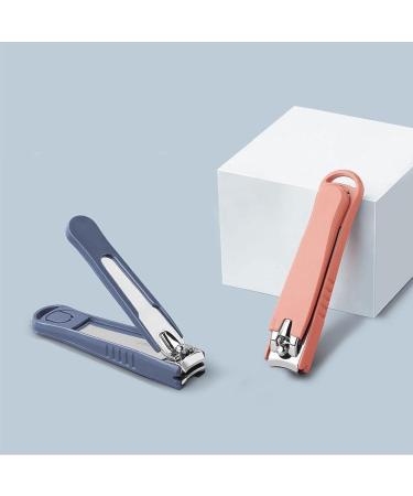 QXSJEDYCH Nail Clippers Nail Clippers Single Toe Nail Scissors Household Splash-Proof Portable Folding Special Manicure Tool Nails(Color:Blu) - Buy Online on GoSupps.com
