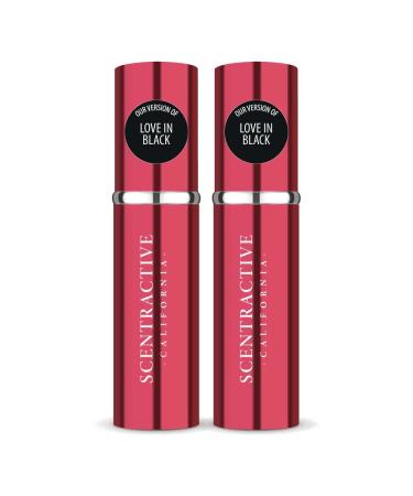 CA Perfume Impression of Love In Black For Women Replica Version Fragrance Dupes Concentrated Long Lasting Eau de Parfum Spray Refillable Atomizer Bottle 0.17 Fl Oz/5ml-X2 CRT LOVE IN BLACK IMPRESSION 0.34 Fl Oz (Pack of 1)