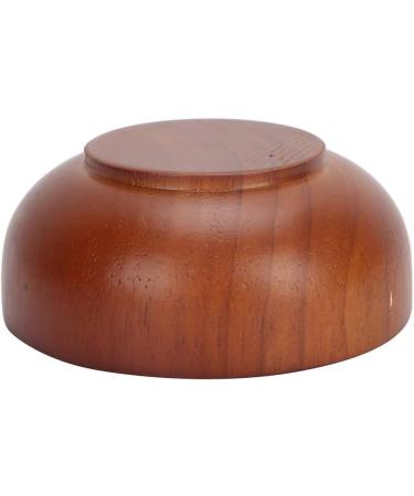 Premium Wooden Shaving Soap Bowl with Lid - Men's Manual Shaving Accessory (9.4 x 4.3 cm) - Ideal for International Shipping - Buy Online on GoSupps.com