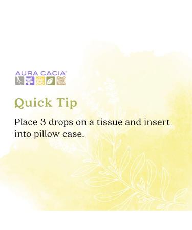 Aura Cacia 100% Pure French Lavender Essential Oil - Organic, GCMS Tested, 7.4 ml - Buy Online on GoSupps.com