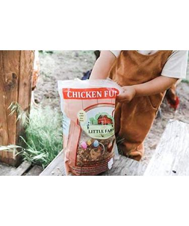 Little Farmer Chicken Fun-DOO: Non-GMO Soy-Free Treat with Meal Worm, Vegetable & Herb Mix (3 lbs) - Buy Online on GoSupps.com