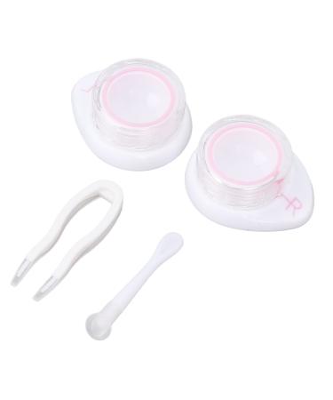 Sonew Sonew Pink Contact Lens Case Cute Look Portable Contact Lens Storage Case Durable ABS Container