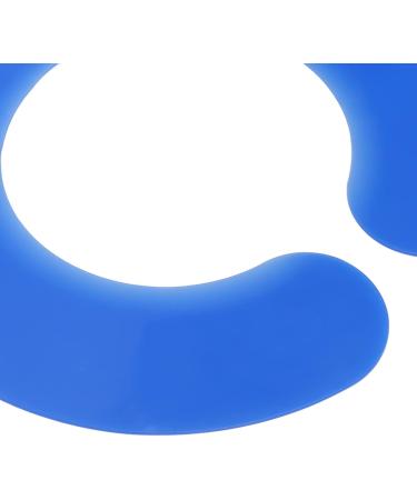 Waterproof Haircut Collar - Silicone Salon Hair Dyeing Pad for Professional Hair Cutting | Blue Haircut Neck Collar - Buy Online on GoSupps.com