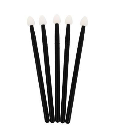 FOMIYES 5pcs Silicone Eyeshadow Brush Silicone Basting Brush Professional Eye Cosmetic Brush Face Lip Gloss 13x1cm As Shown