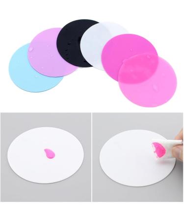 NUOBESTY Palettes de M lange de Vernis Ongles 6 Pi ces Plaque Peinture Portable Outils Nail Art pour Kits Manucure et P dicure Professionnels Couleur Al atoire - Buy Online on GoSupps.com