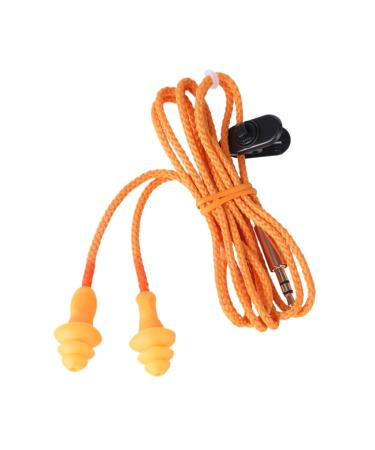 Corded Silicone Ear Plugs Reusable Noise Cancelling Earplugs for Hearing Protective Noise Reduction Work Ear Protective