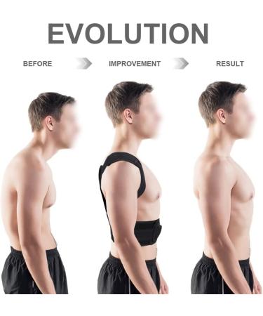Adjustable Posture Corrector Back Waist Support Spine Brace Belt Postural Trainer Posture Corrector Unisex(M Code) - Buy Online on GoSupps.com