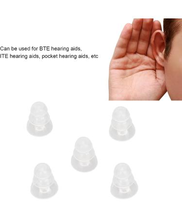 Transparent BTE Replacement Ear Tips for Pocket Hearing Aids - Prevent Static, Comfortable Fit - Buy Online on GoSupps.com