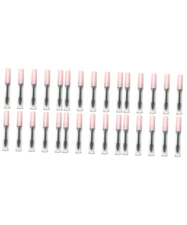 NOLITOY 30 Pcs Air Traffic Control Mascara Tubes Empty Mascara Cream Tube Gold Makeup Clear Lip The Pet 1 g (Pack of 1) Pinkx3pcs