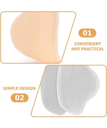 Baluue Heel Pads - 2 Pairs Replaceable Comfort Liners & Stickers for Heels - Ideal Foot Pads for Pain Relief & International Shipping - Buy Online on GoSupps.com