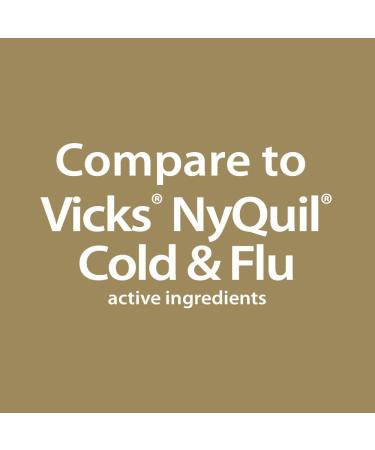 GoodSense Nighttime Cold & Flu Softgels - 24 Count - Aches and Pains Relief for Cold & Flu - Buy Online on GoSupps.com