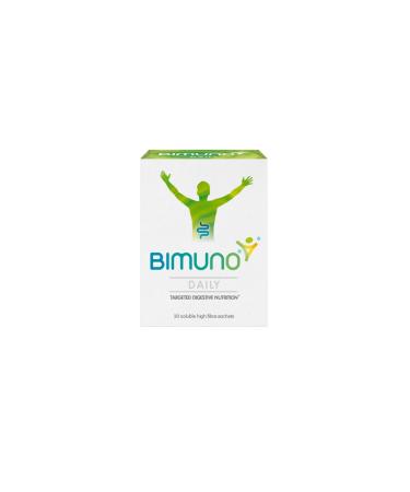 BIMUNO Original - Daily Prebiotic Food Supplements. Gut Health Support for Men Women Kids & Bifidobacterium Culture. High in Fibre. Taste Free Vegetarian Gluten Free | 1 Pack (30 Sachets)