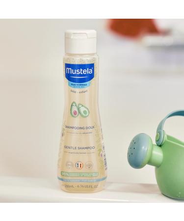 Mustela Baby Gentle Shampoo with Avocado - Tear-Free & Biodegradable - 6.76 fl. oz - Buy Online on GoSupps.com