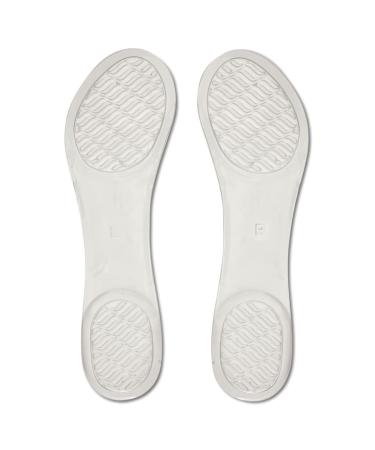 Apara womens gel shoe insoles  Clear  One Size US