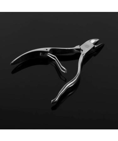 Cuticle Cutter with Protective Cap Stainless Steel Cuticle Nippers for Ingrown Nails Manicure Tool for Hard Nails with Easy-grip Design - Buy Online on GoSupps.com