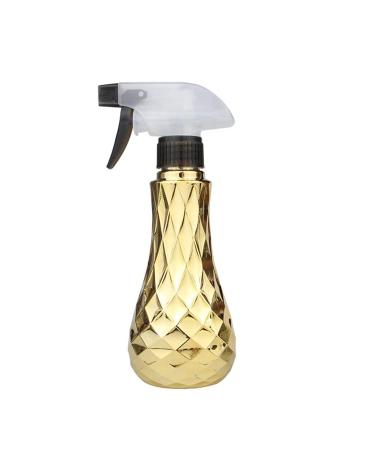 FRCOLOR Shaper Hairspray Golden Plastic Empty Spray Bottle Refillable Water Sprayer Watering Can Travel Spray Bottles Plant Mister for Garden Home Travel Hairspray