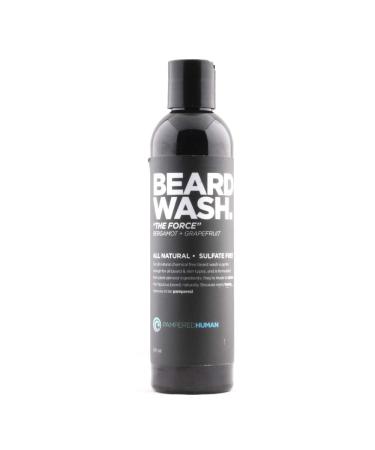 4-Piece Men's Beard Kit - Balm Oil Shampoo & Conditioner | The Force (Bergamot Grapefruit) - Premium International Shipping - Buy Online on GoSupps.com