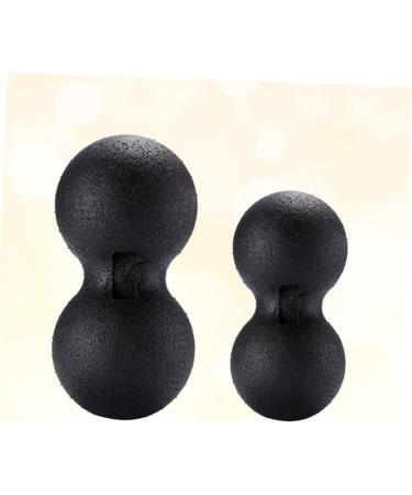 Buy Homsfou 4-Piece Therapy Yoga Balls Set - Peanut Massage & Fitness Tools for Back Relief - Medium - Blue - Buy Online on GoSupps.com