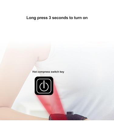 ZLXHDL Heated Wrist Brace - Electric 3 Speed Adjustable Hot Compress for Optimal Wrist Warmth & Comfort - Buy Online on GoSupps.com