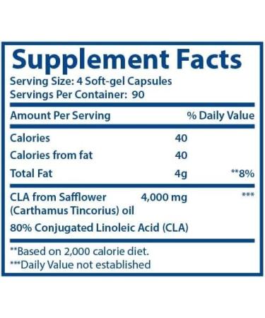 Optimal Health Systems LipoLean CLA 360 Capsules - 90 Servings - Buy Online on GoSupps.com