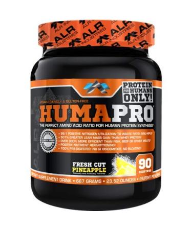 Humapro by ALR Industries Premium Protien Powder Fresh Cut Pineapple 667 Grams