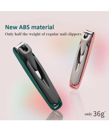 Colored Nail Clippers Splash Resistant Nail Clipper Design Stainless Steel Nail Clipper Tools (Color : Red (Large)) - Buy Online on GoSupps.com