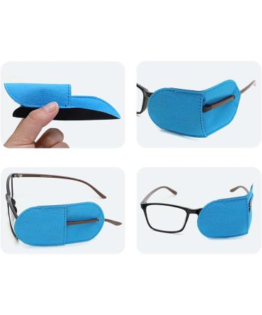 12 Pcs Reusable Fabric Eye Patches for Kids - Protective Black Eye Patches for Boys & Girls After Surgery - Buy Online on GoSupps.com